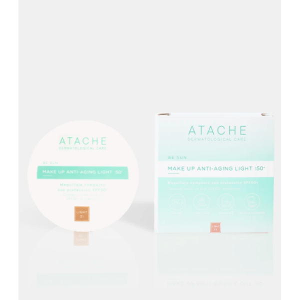 Антивіковий тонуючий кушон SPF50 Atache Make Up Antiaging Light SPF50+