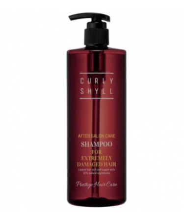 Відновлювальний шампунь для пошкодженого волосся Curly Shyll After Salon Care Shampoo