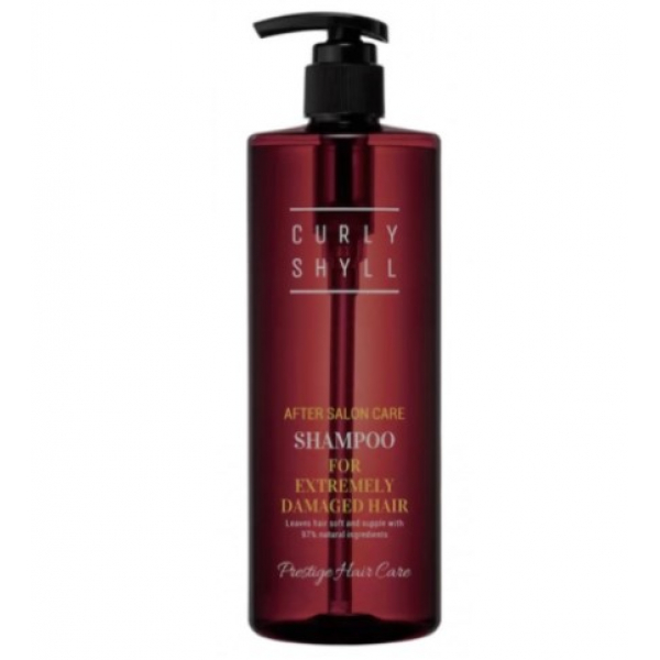 Відновлювальний шампунь для пошкодженого волосся Curly Shyll After Salon Care Shampoo