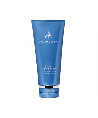 Скраб 2-в-1 з м'ятою та морською сіллю Cosmedix Salted Peppermint