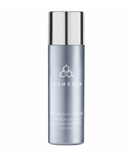 Сонцезахисний крем SPF 50+ Peptide Rich Defense Cosmedix