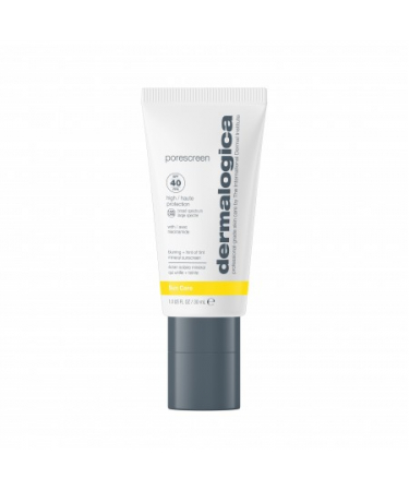 Сонцезахисний мінеральний праймер-крем з тонуючим ефектом SPF40 PoreScreen Dermalogica