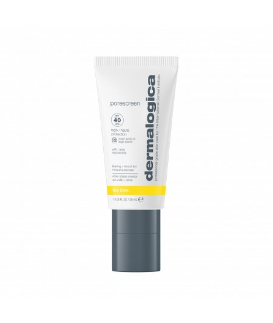 Сонцезахисний мінеральний праймер-крем з тонуючим ефектом SPF40 PoreScreen Dermalogica