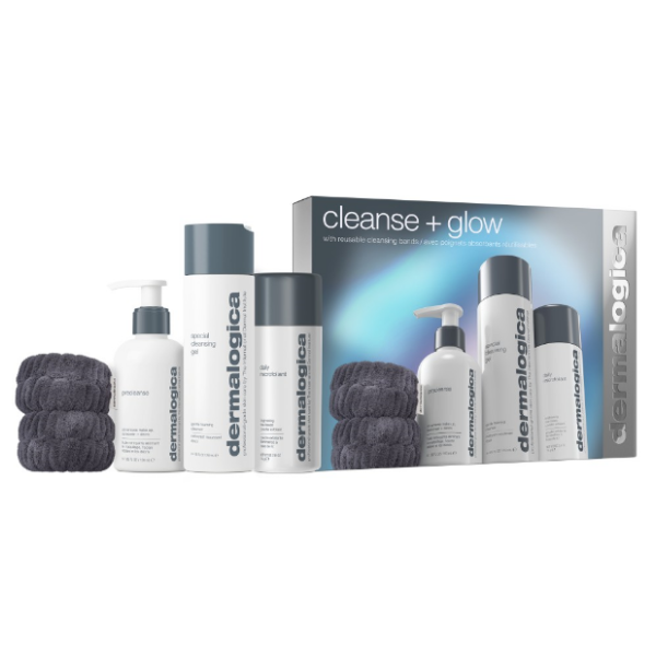 Ідеальне Тріо для щоденного догляду за шкірою Dermalogica Cleanse Glow kit