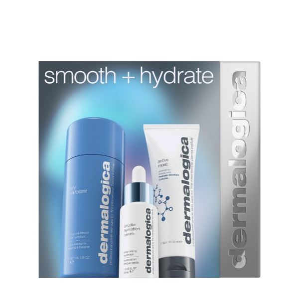 Тріо бестселерів для Відновлення і Зволоження шкіри Dermalogica Smooth and Hydrate Kit