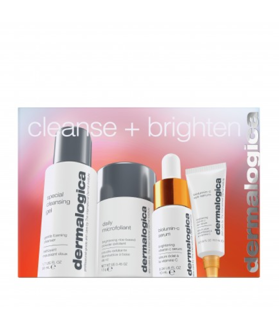Тревел набір для Очищення та Сяяння шкіри Dermalogica Cleanse and Brighten Kit 