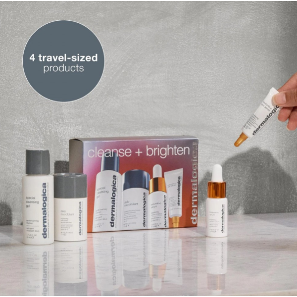 Тревел набір для Очищення та Сяяння шкіри Dermalogica Cleanse and Brighten Kit 