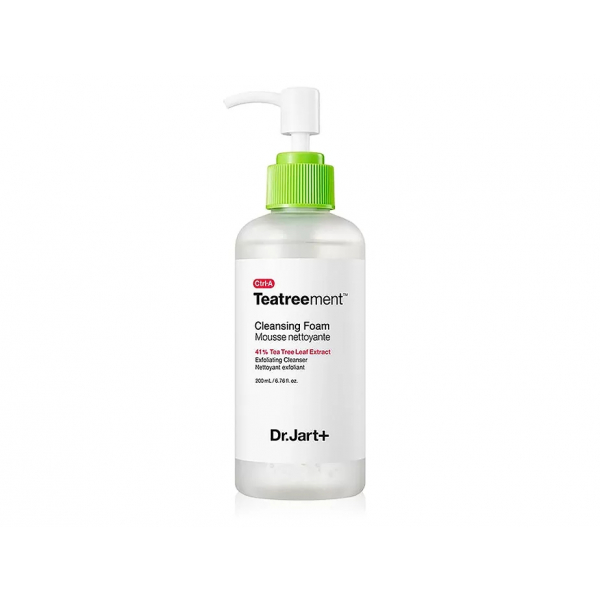 Лікувальна гель-пінка для вмивання з чайним деревом Dr. Jart+ Ctrl-A Teatreement Cleansing Foam 