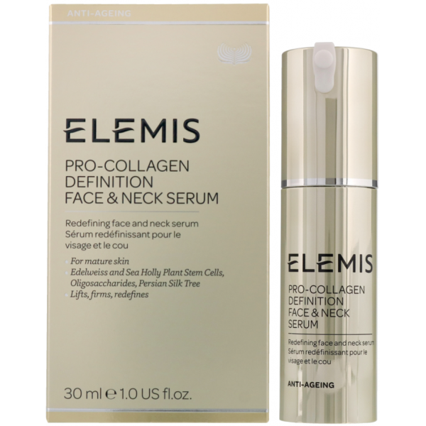 Сироватка для обличчя та шиї Elemis Pro-Collagen Definition Face & Neck Serum