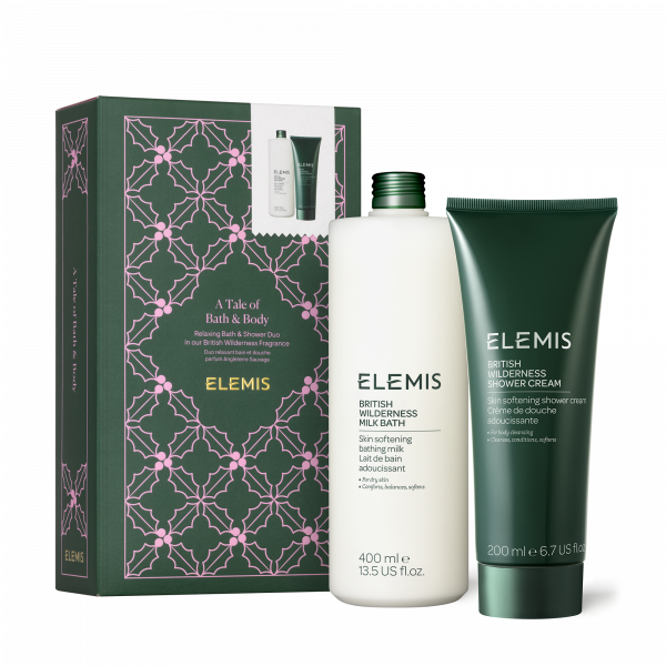 Розслабляючий дует для ванни і душу Дика природа Британії Elemis A Tale of Bath & Body British Wilderness Gift Set  