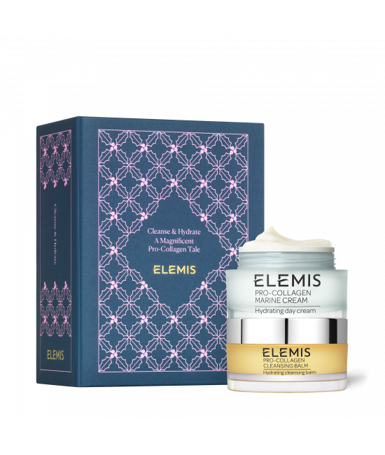Дует Про-Колаген Очищення та зволоження шкіри Elemis Cleanse & Hydrate A Magnificent Pro-Collagen Tale Gift Set 