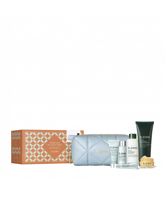 Розкішна косметичка з бестселерами для обличчя та тіла Elemis Travel Edition: Face & Body Little Luxuries