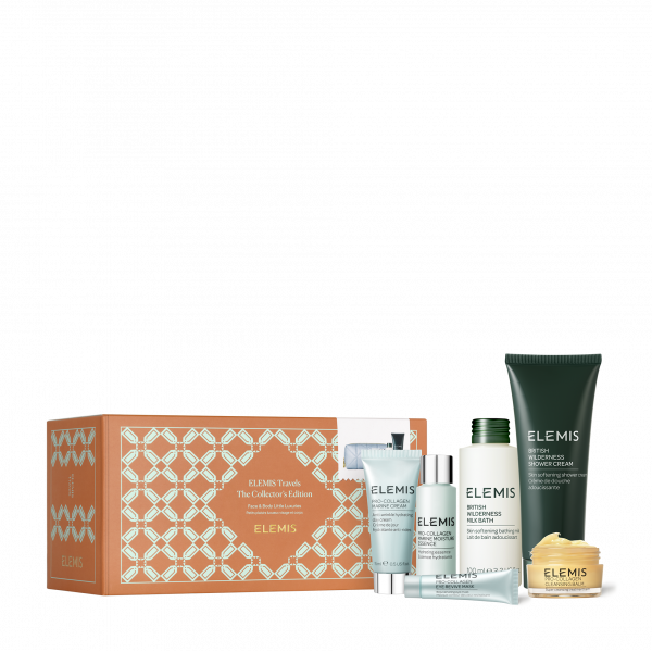 Розкішна косметичка з бестселерами для обличчя та тіла Elemis Travel Edition: Face & Body Little Luxuries