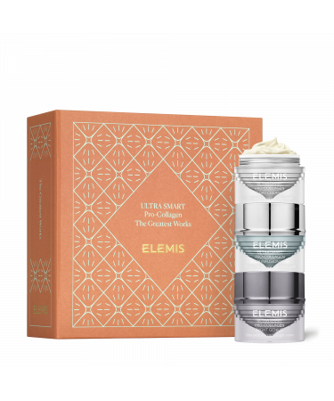 Тріо догляд Максимальна пружність шкіри Ультра Смарт Elemis Ultra Smart Pro-Collagen The Greatest Works 