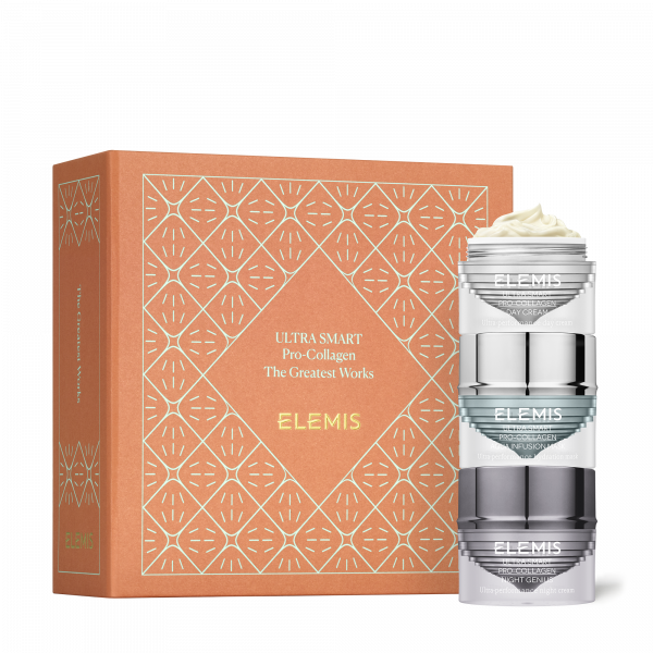 Тріо догляд Максимальна пружність шкіри Ультра Смарт Elemis Ultra Smart Pro-Collagen The Greatest Works 