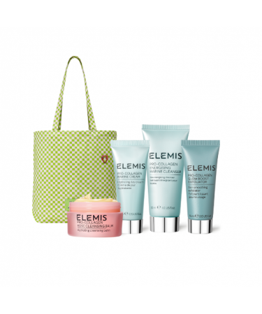 Стильний шопер з чотирма продуктами бестселерами в тревел розмірі Elemis Shrimps