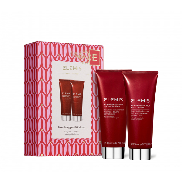 Тропічний дует для душу Франжипані Моноі Elemis The Story of Frangipani Monoi Gift Set