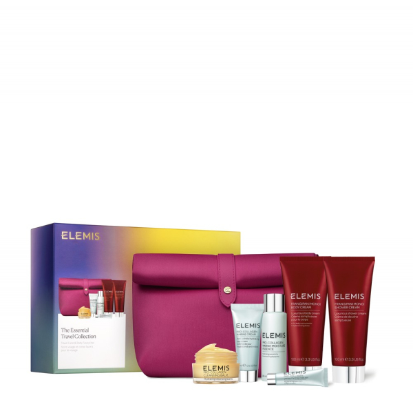 Колекція Фаворитів для обличчя та тіла у люкс косметичці Elemis Kit: The Essential Travel Collection Face & Body Favourites