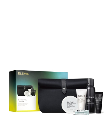 Бестселери для обличчя та тіла в люкс косметичці Для Нього Elemis Kit: The Grooming Collection Travel Skincare Favourites for Him
