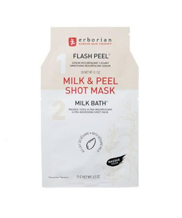 Тканинна маска Erborian Milk Peel Shot Mask