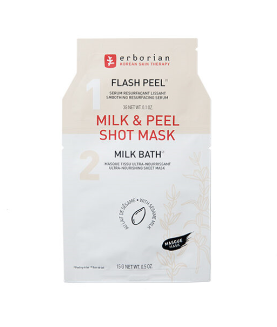 Тканинна маска Erborian Milk Peel Shot Mask