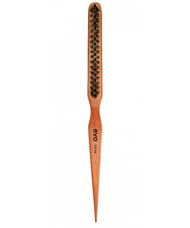 Вузька щітка з натуральною щетиною Evo Tyler Natural Bristle Teasing Brush