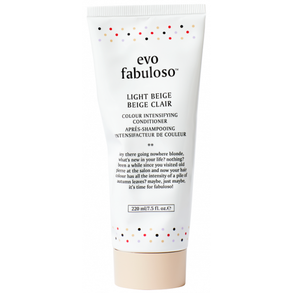 Тонирующий бальзам-уход светлый беж Evo Fabuloso Light Beige Colour Boosting Treatment