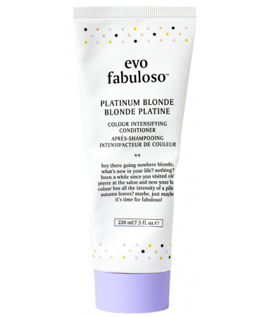 Тонирующий бальзам-уход платинум блонд Evo Fabuloso Platinum Blonde Colour Boosting Treatment