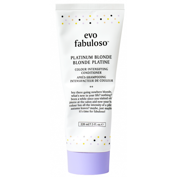 Тонирующий бальзам-уход платинум блонд Evo Fabuloso Platinum Blonde Colour Boosting Treatment
