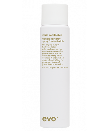 Лак рухомої фіксації Evo Miss Malleable Flexible Hairspray