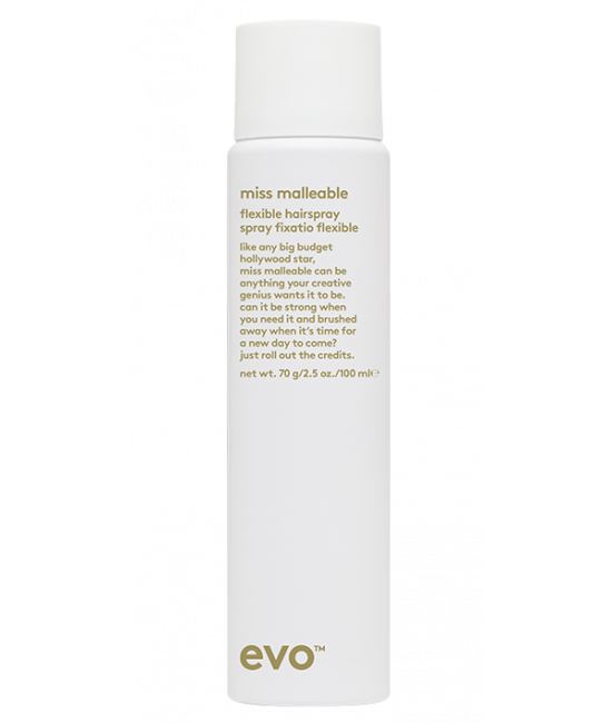 Лак рухомої фіксації Evo Miss Malleable Flexible Hairspray
