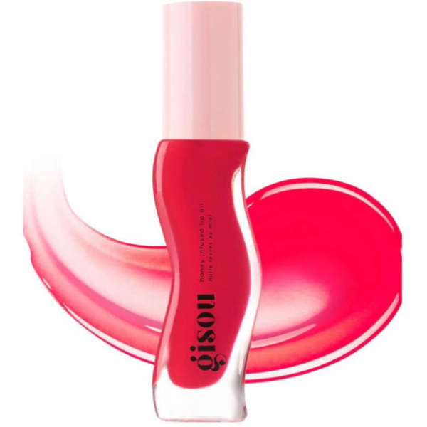 Олія для губ Gisou Honey Infused Lip Oil Strawberry Sorbet