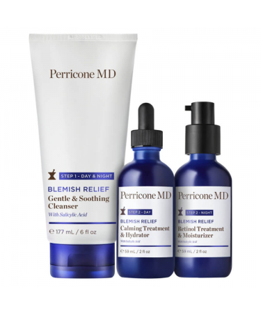 Набір від висипань 90-Денний режим Perricone MD BLEMISH RELIEF Prebiotic Blemish Therapy 90-Day Regimen
