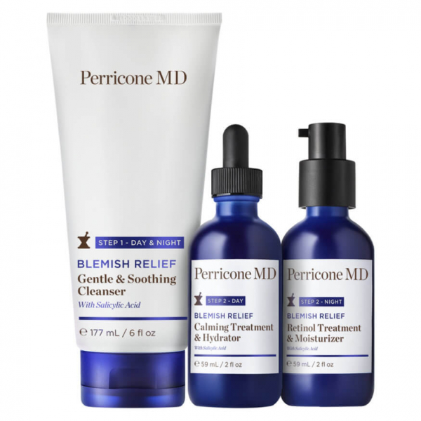 Набір від висипань 90-Денний режим Perricone MD BLEMISH RELIEF Prebiotic Blemish Therapy 90-Day Regimen