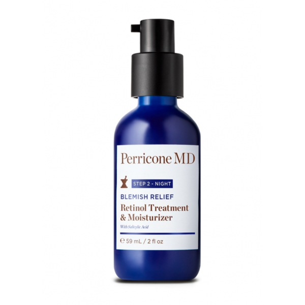 Нічна сироватка з ретинолом для проблемної шкіри Perricone MD Blemish Relief Retinol Treatment & Moisturizer