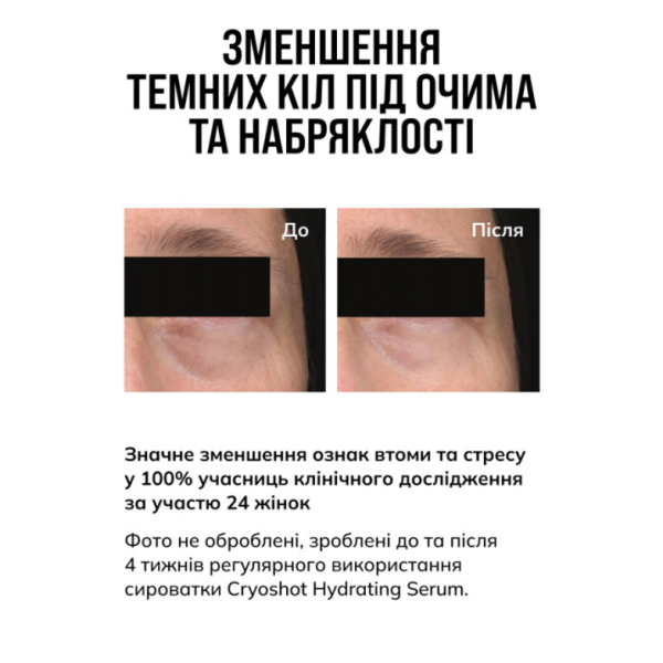 Зволожувальна сироватка Instytutum Cryoshot Hydrating Serum