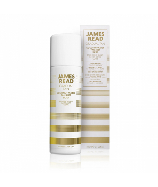 Кокосова вода-спрей з ефектом засмаги James Read Coconut Water Tan Mist Body 