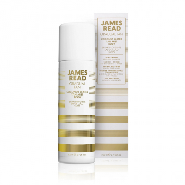 Кокосова вода-спрей з ефектом засмаги James Read Coconut Water Tan Mist Body 