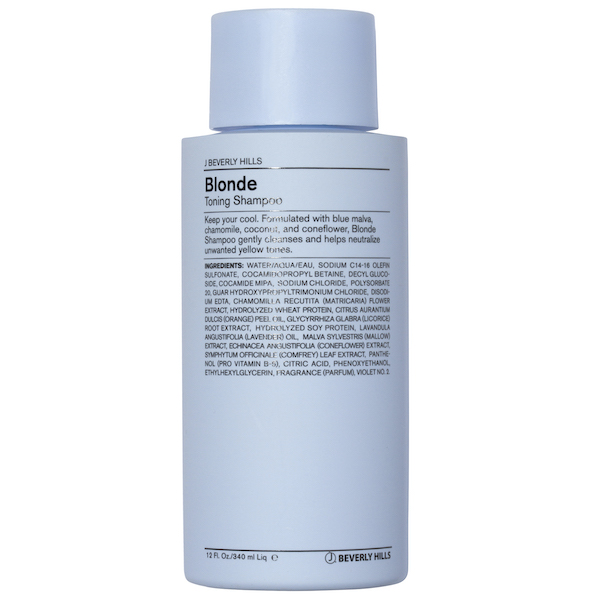 Тонирующий шампунь для блондинок J Beverly Hills Blonde Toning Shampoo