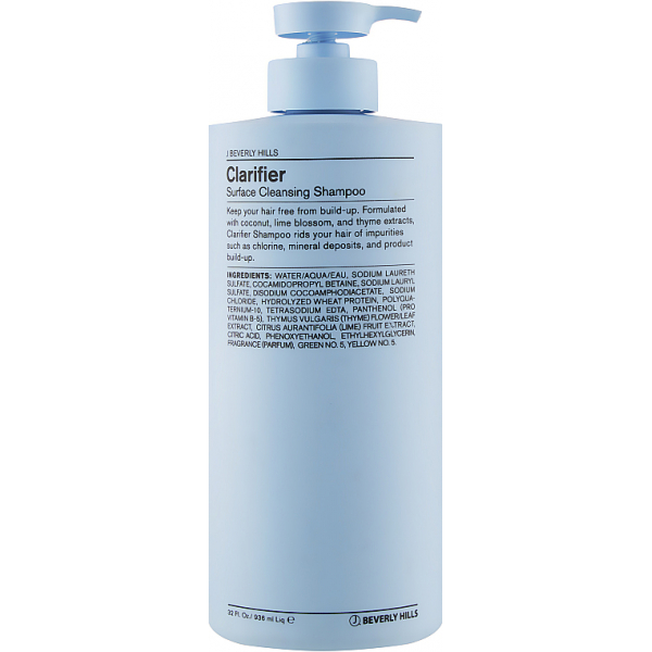 Шампунь детокс для глубокого очищения J Beverly Hills Clarifier Surface Cleansing Shampoo