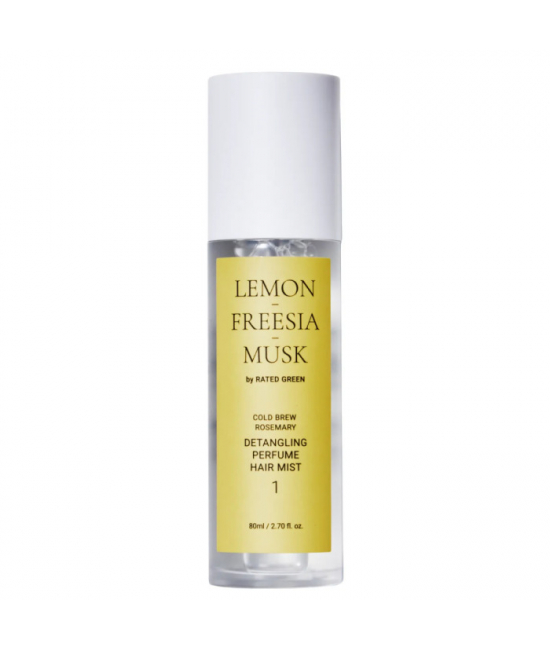 Парфумований міст для волосся лимон-фрезія-мускус Rated Green Detangling Perfume Hair Mist Lemon-Freesia-Musk