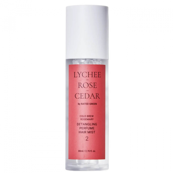Парфумований міст для волосся лічі-троянда-кедр Rated Green Detangling Perfume Hair Mist Lychee-Rose-Cedar