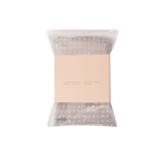 Двосторонній рушник-тюрбан для волосся з натуральним шовком MON MOU Hair Turban Beige 