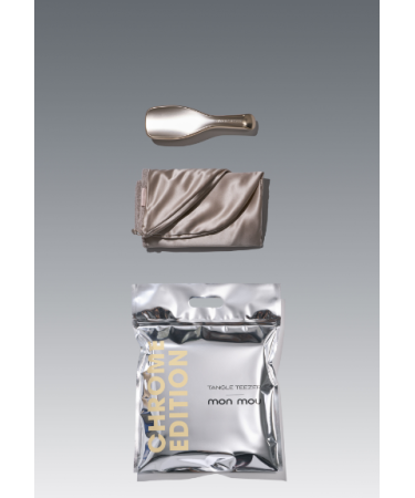 Лімітований набір MON MOU Tangle Teezer Chrome Edition
