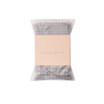 Двосторонній рушник-тюрбан для волосся з натуральним шовком MON MOU Hair Turban Taupe