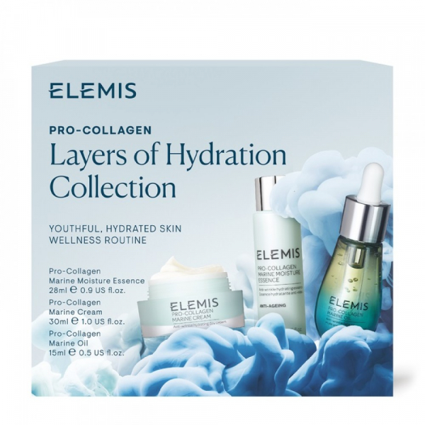 Трио Про-Коллаген мгновенное увлажнение кожи Elemis Pro-Collagen Layers of Hydration Collection