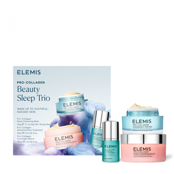 Трио Про-Коллаген для ночного восстановления кожи Elemis Pro-Collagen Beauty Sleep Trio