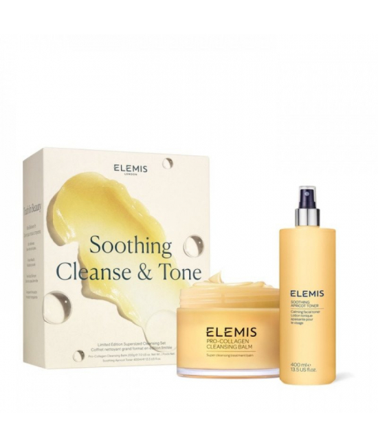Набір очищення та тонізація для чутливої шкіри Elemis Soothing Cleanse & Tone Kit