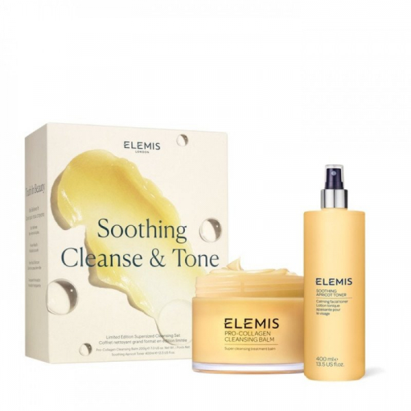 Набір очищення та тонізація для чутливої шкіри Elemis Soothing Cleanse & Tone Kit