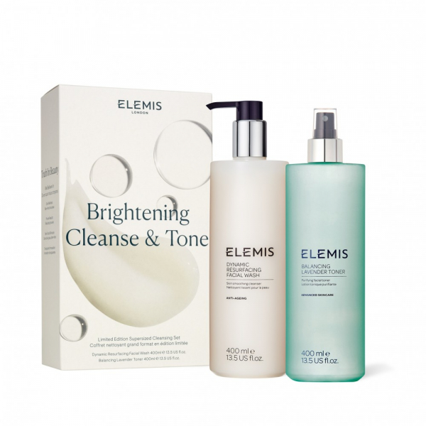 Набір Очищення-шліфування та тонізація шкіри Elemis Brightening Cleanse & Tone Kit  